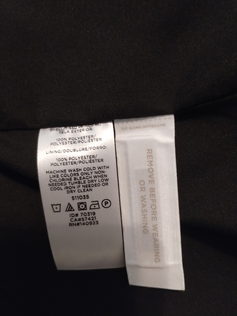 LOFT Black Single-Button Blazer with Notch Lapel - Picture 8 of 8